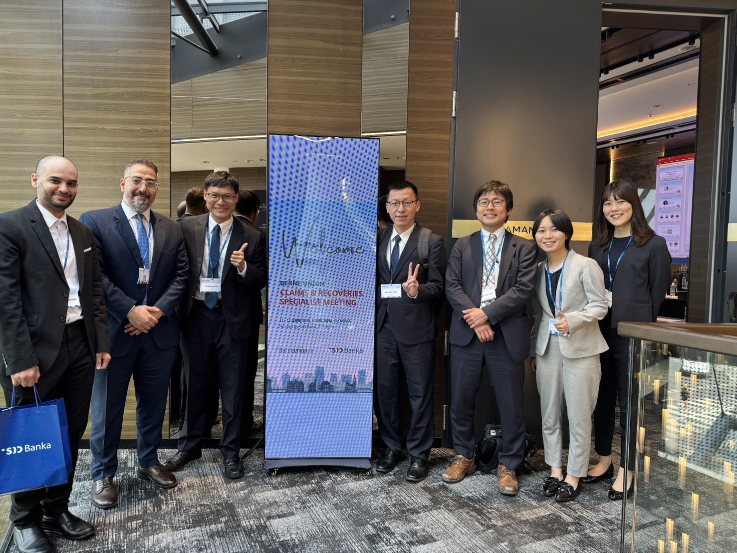 圖片說明-本行參加伯恩聯盟2025年「理賠及回收專家會議」，加強同業合作並擴大國際交流