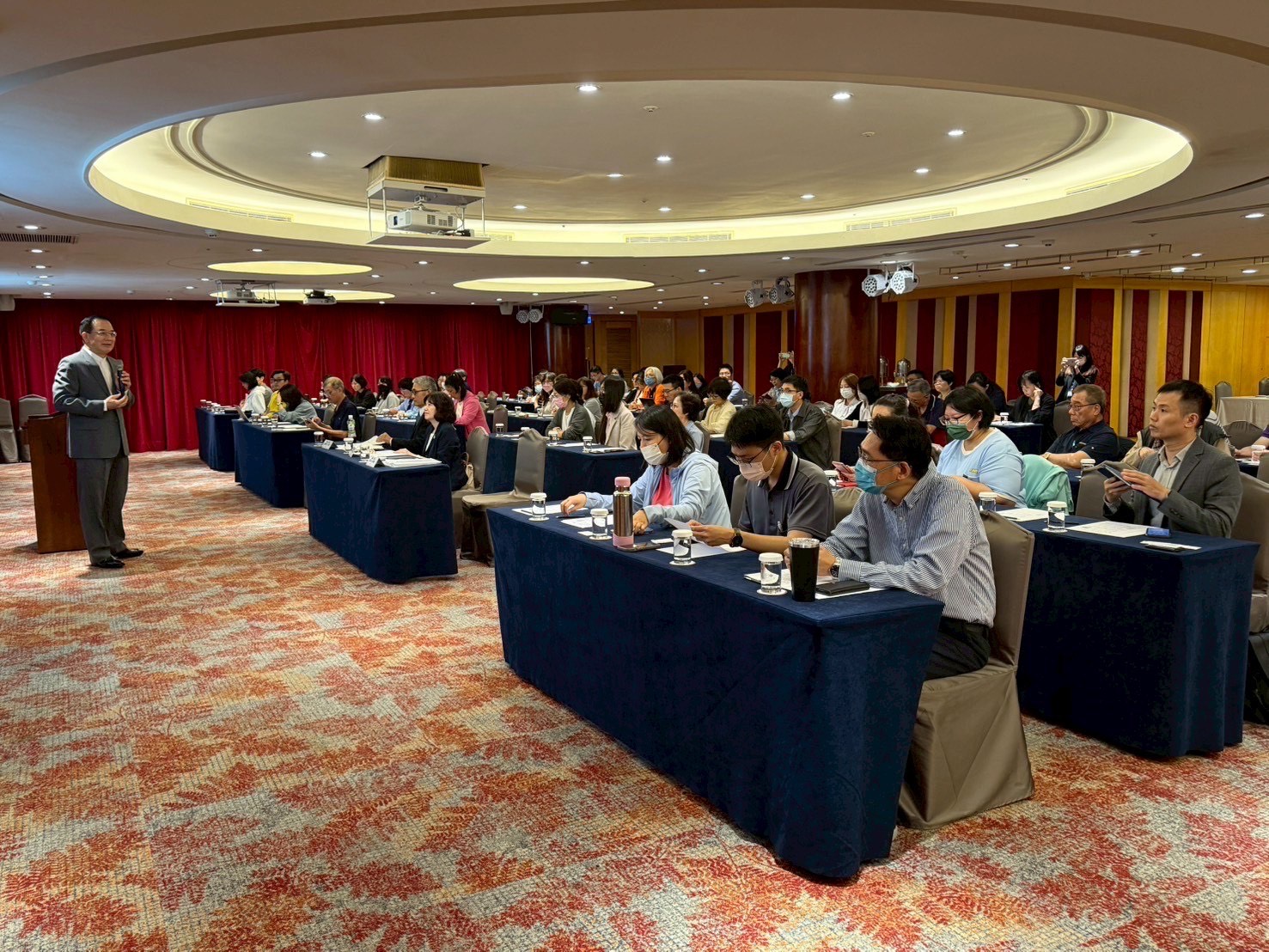 圖片說明-台中分行於114年05月07日舉辦「貿易融資利息減碼暨輸出保險費用減免」金融支持措施廠商說明會