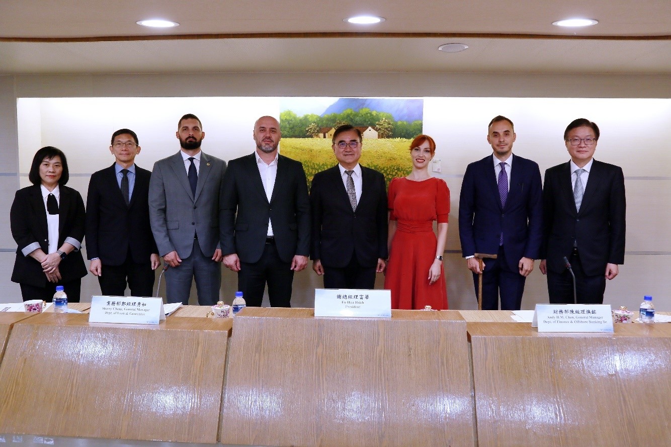 圖片說明-蒙特內哥羅跨黨派國會議員胡茜(Anđela Vojinović)乙行訪團來訪