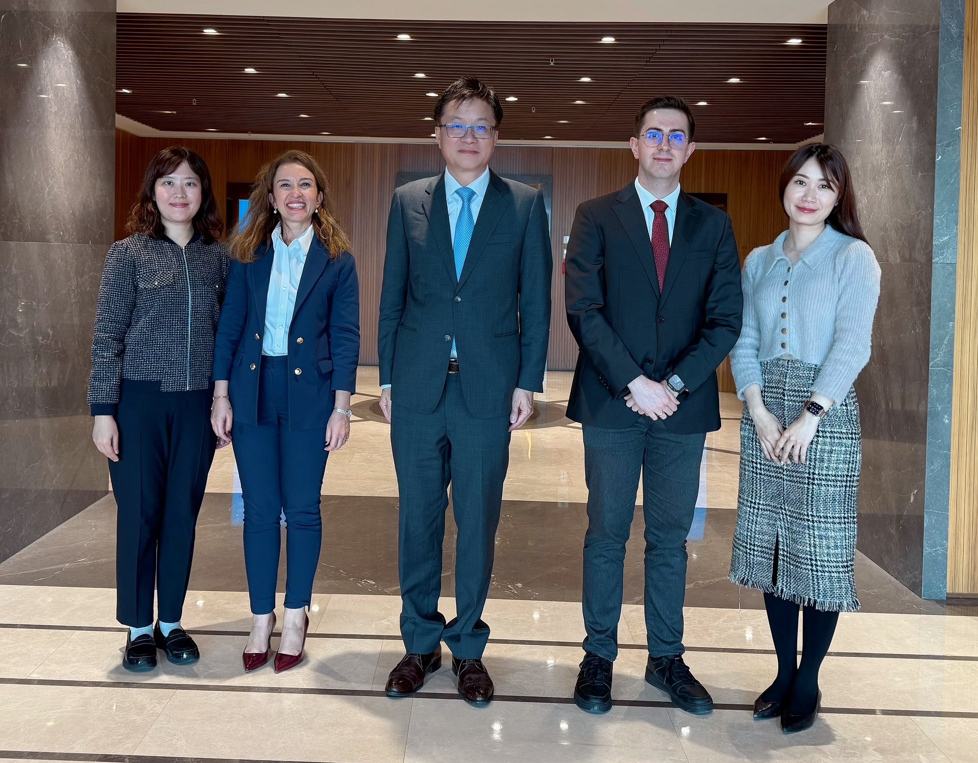 圖片說明-拜訪本行土耳其轉融資銀行DenizBank