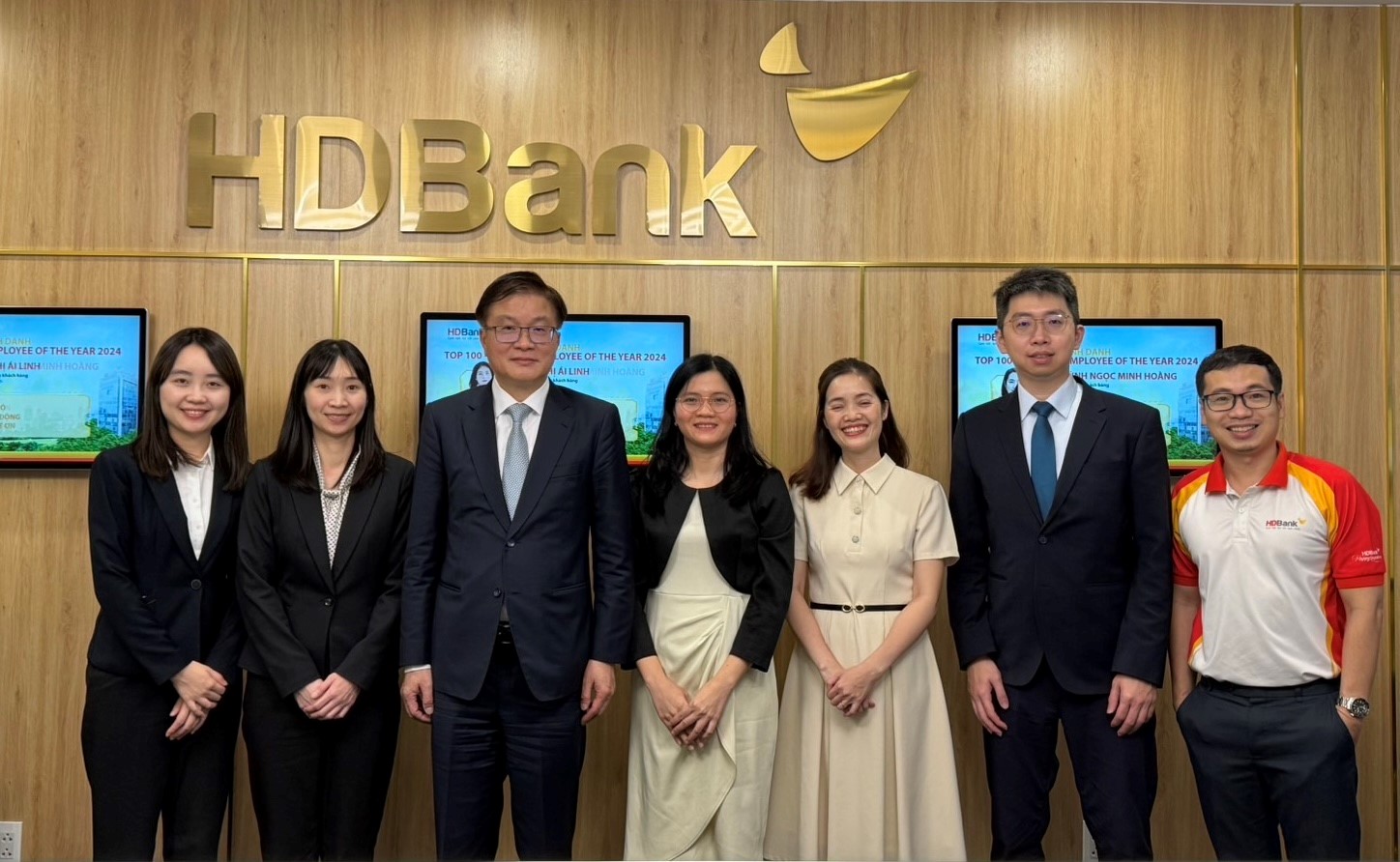 圖片說明-拜訪本行轉融資銀行越南Ho Chi Minh City Development Joint Stock Commercial Bank（簡稱HDBank）