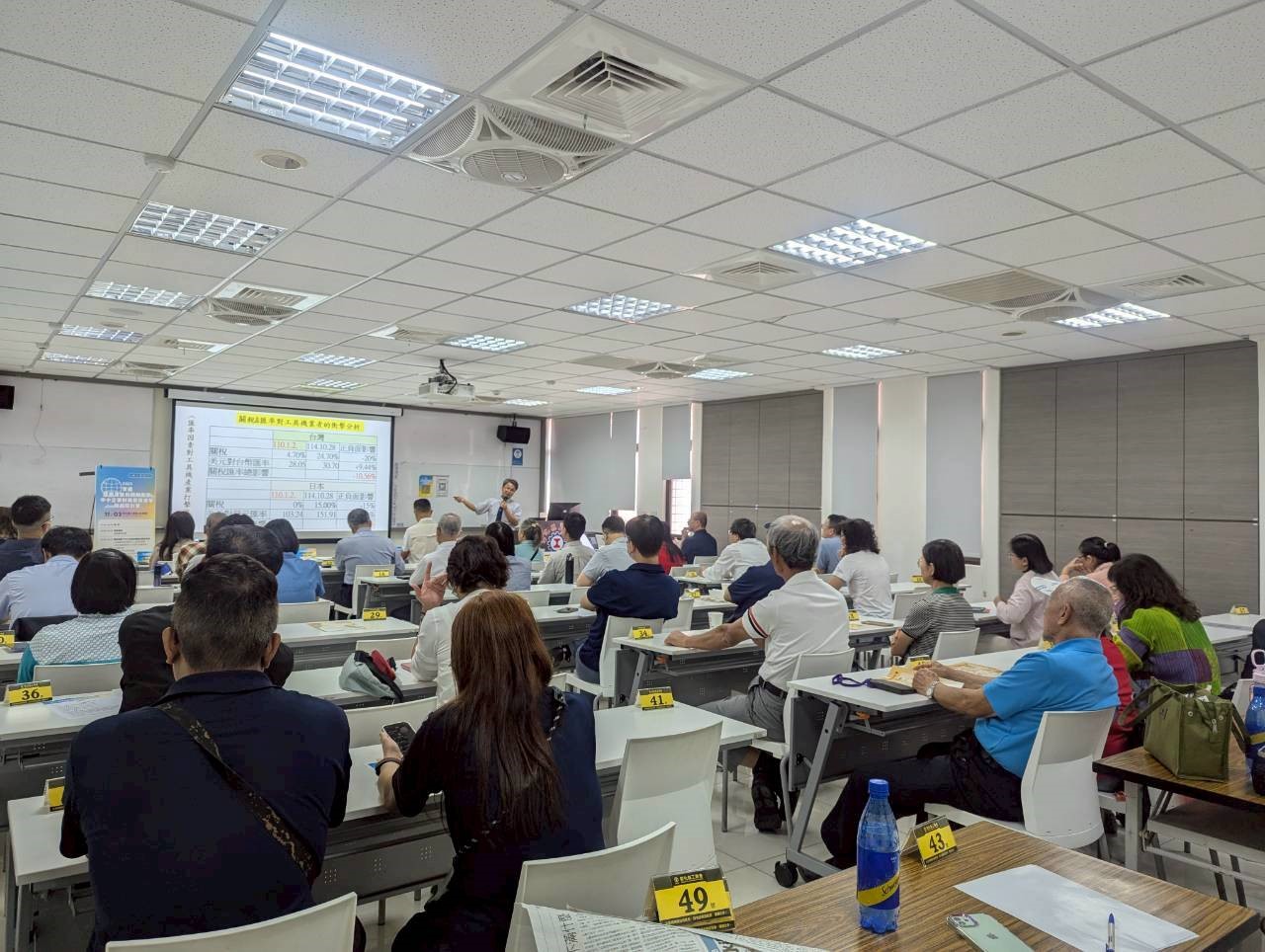 圖片說明-台中分行114年11月3日「掌握匯率波動與關稅衝擊座談會」