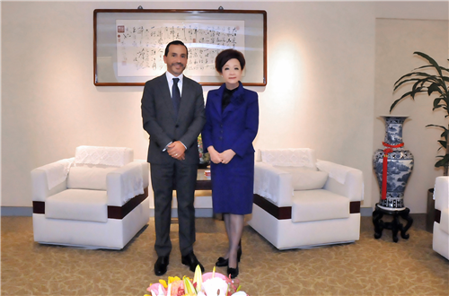 宏都拉斯央行總裁塞拉度（Wilfredo Rafael Cerrato Rodríguez）拜訪中國輸出入銀行洽談深化雙方銀行業金融合作